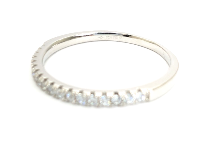 Sterling Silver 925 12 Ring half eternity R935- WMF1060 - Image 10