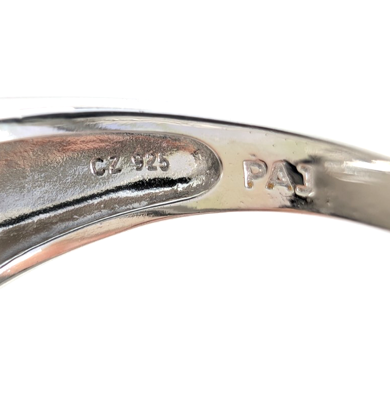 Sterling Silver 925 10.25 Ring Cluster R904 - WMF1028 - Image 13