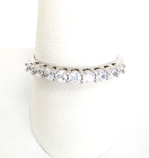 Sterling Silver 925 10 Ring Anniversary 13151