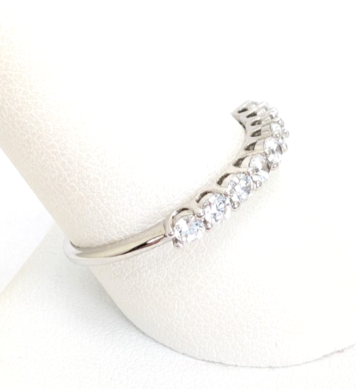 Sterling Silver 925 10 Ring Anniversary 13151 - Image 3