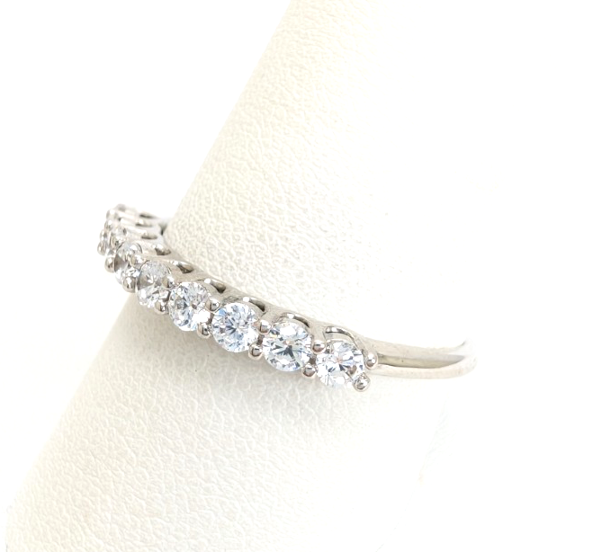 Sterling Silver 925 10 Ring Anniversary 13151 - Image 4