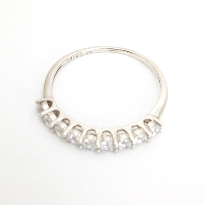 Sterling Silver 925 10 Ring Anniversary 13151 - Image 6