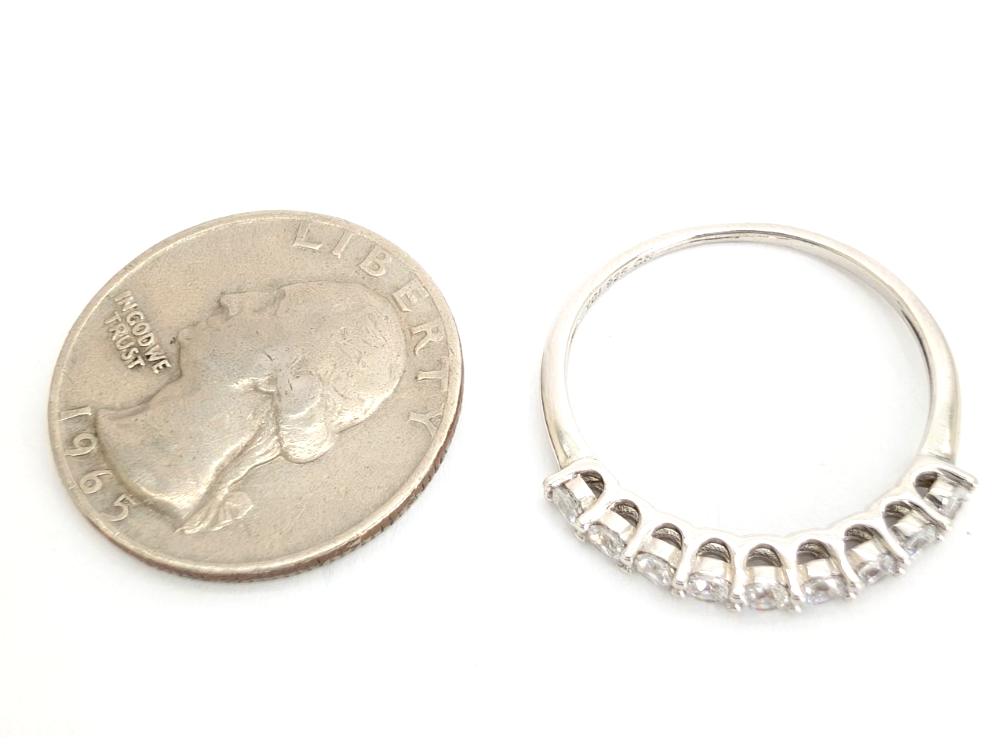 Sterling Silver 925 10 Ring Anniversary 13151 - Image 17