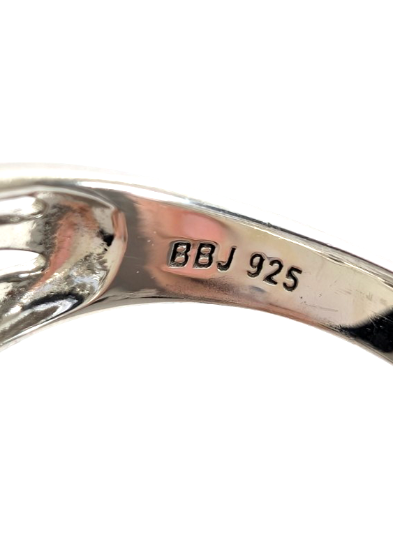 Sterling Silver 925 10 Ring Crossover R927- WMF1052 - Image 18