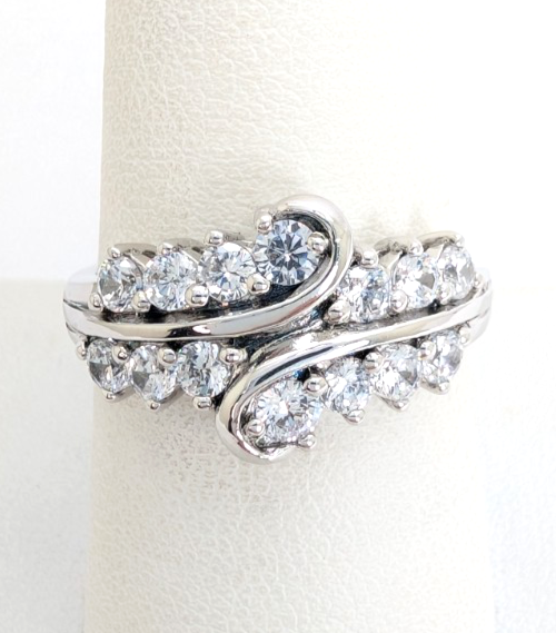 Sterling Silver 925 8.75 Ring Wrap R959-WMF1083