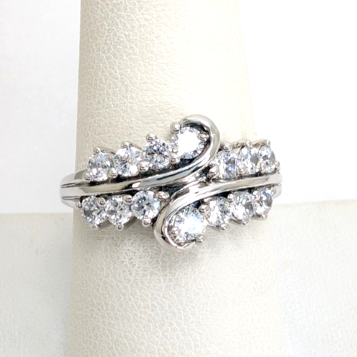 Sterling Silver 925 8.75 Ring Wrap R959-WMF1083 - Image 2