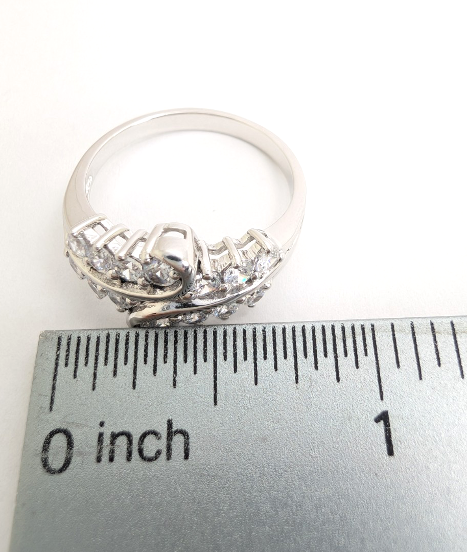 Sterling Silver 925 8.75 Ring Wrap R959-WMF1083 - Image 7