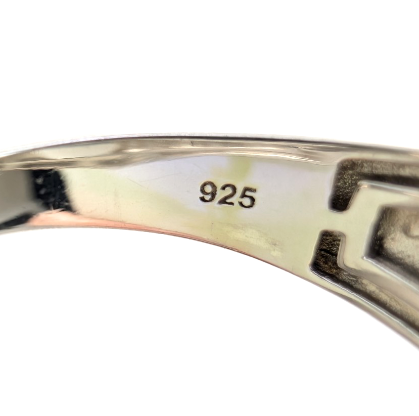 Sterling Silver 925 10.75 Ring flush moonstone R921- WMF1046 - Image 14