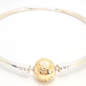PANDORA ALE 925/14k Authentic Bangle Bracelet R411-FOX1215