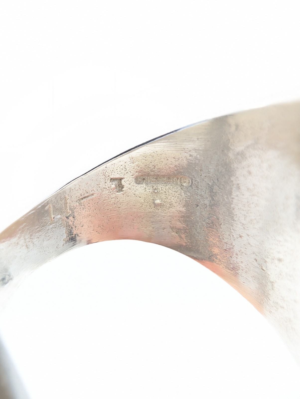 Sterling Silver 925 11 Ring flush geometric 13124 - Image 12