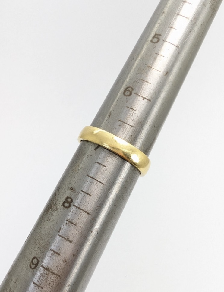 Robert Lee Morris 18K Yellow Gold Dangle Heart Band Ring 11137 - Image 10