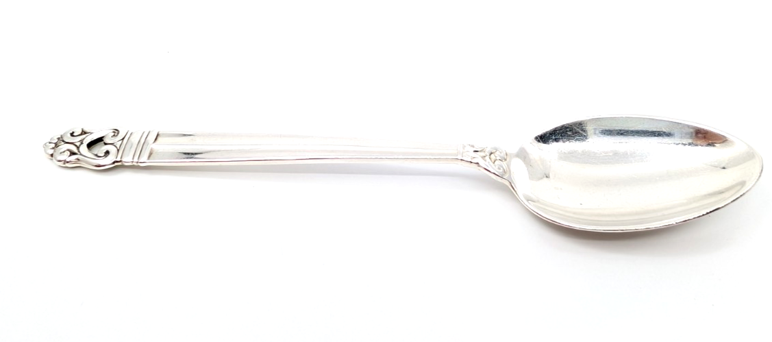 Sterling Silver Cartier Classic Danish 3 Vintage Tea Spoons 13521 - Image 8