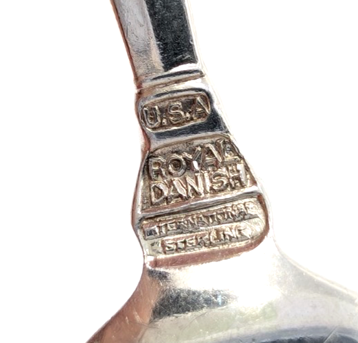 Sterling Silver Cartier Classic Danish 3 Vintage Tea Spoons 13521 - Image 11