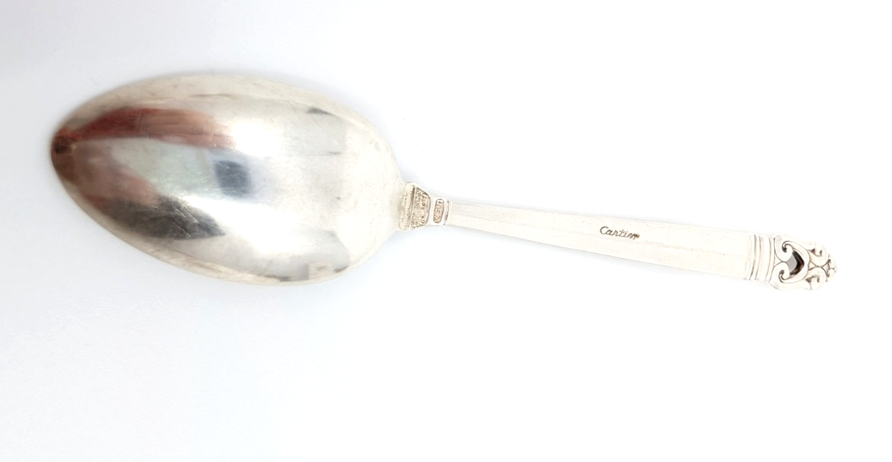 Sterling Silver Cartier Classic Danish 3 Vintage Tea Spoons 13521 - Image 17