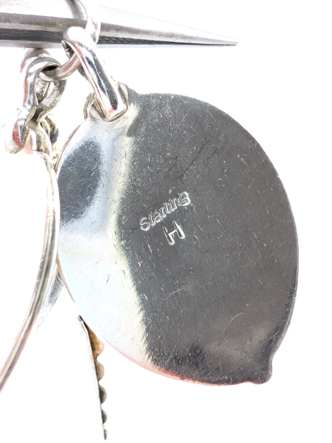 Sterling Silver 925 18" Necklace Lapis Lazuli 14629 - Image 17