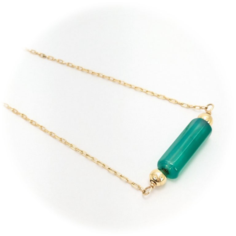 Gemstone Gold Necklaces
